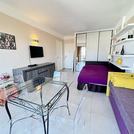 Proche Croisette - 2 Pieces Au Calme Avec Terrasse * Cannes